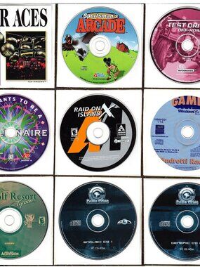 Vintage Games Lot #12 for Windows 3.1/95/98/ME/XP 1999-2000